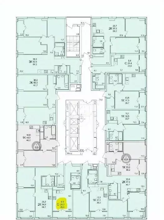 1-к кв. Нижегородская область, Нижний Новгород д. Анкудиновка, КМ ... - Фото 2