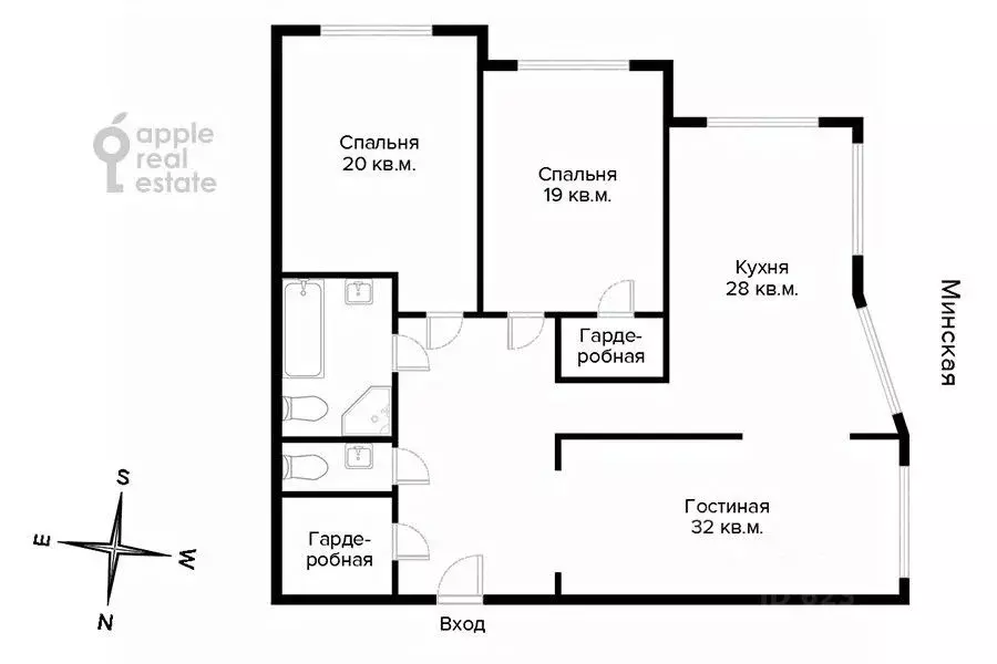 3-к кв. Москва Мосфильмовская ул., 70к2 (144.0 м) - Фото 2