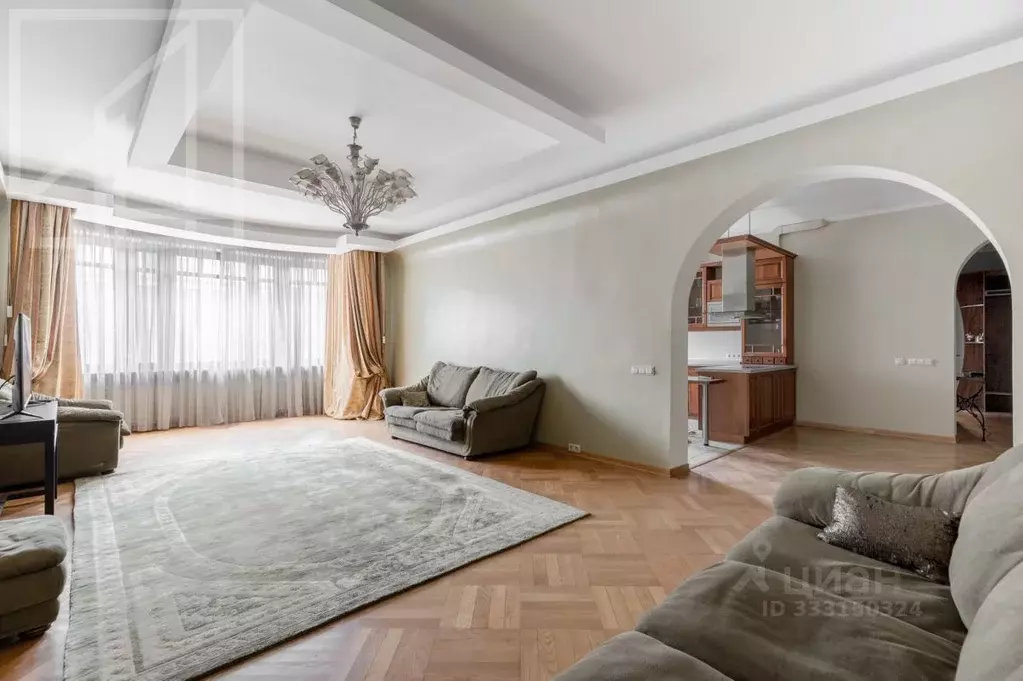 4-к кв. Москва 3-я Тверская-Ямская ул., 44 (150.0 м) - Фото 2
