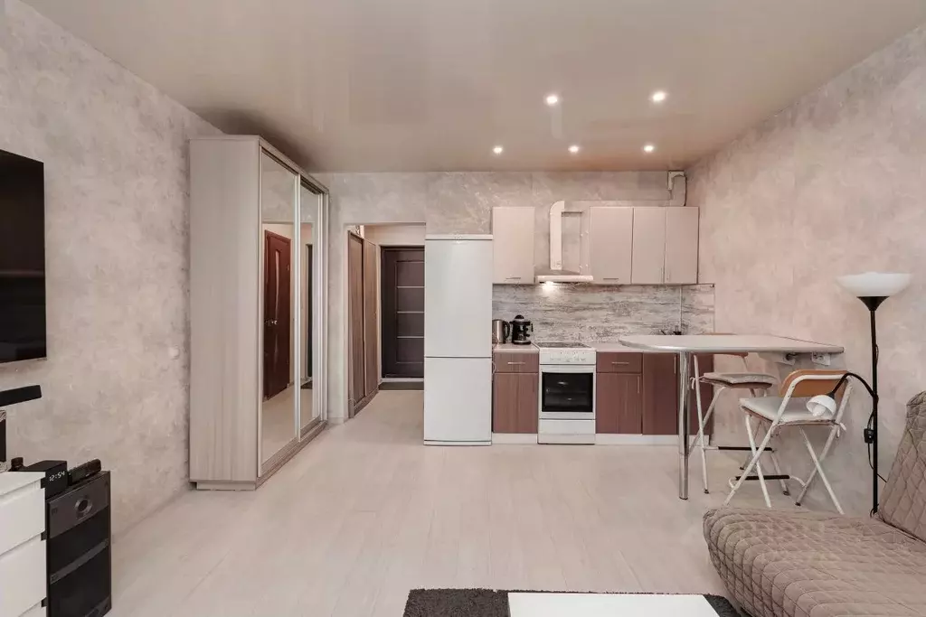 Студия Новосибирская область, Новосибирск Рябиновая ул., 10/1 (25.4 м) - Фото 2