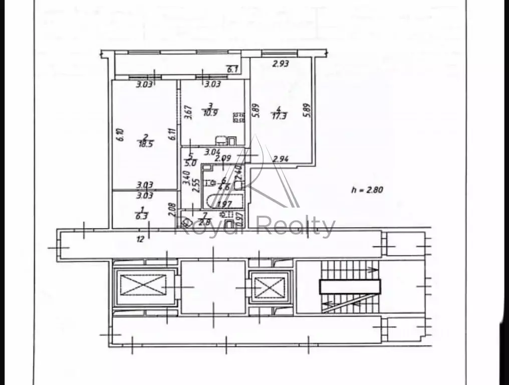 2-к кв. Санкт-Петербург просп. Медиков, 10к5 (65.7 м) - Фото 2
