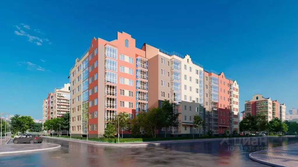 Студия Краснодарский край, Краснодар Европа-Сити жилой комплекс, ... - Фото 1