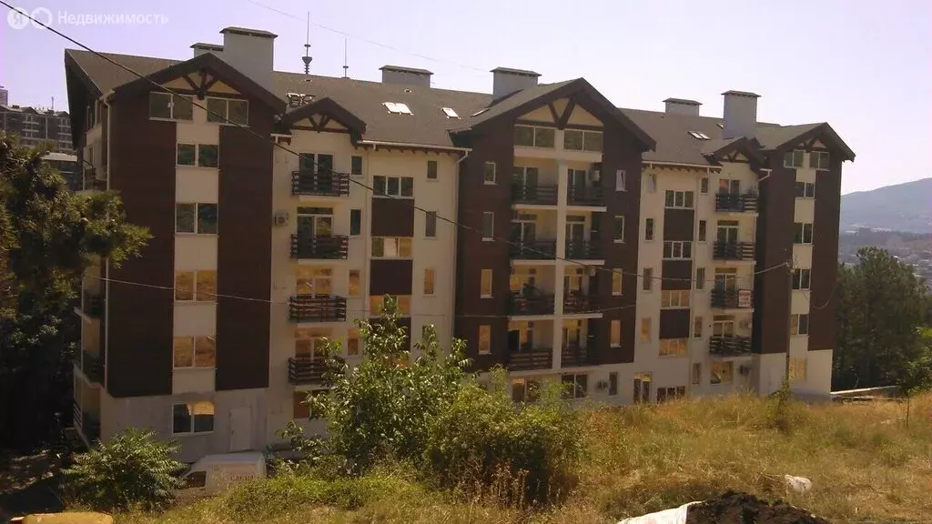 Квартира-студия: Массандра, улица Винодела Егорова, 115 (34.1 м) - Фото 1