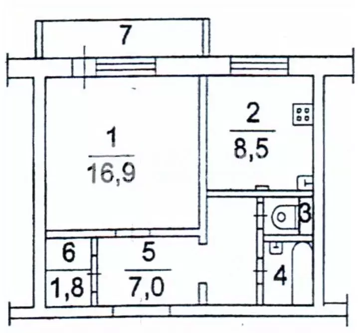1-к кв. Московская область, Котельники Белая Дача мкр, 16 (38.1 м) - Фото 2