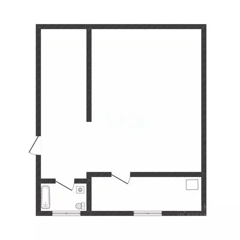 1-к кв. Белгородская область, Валуйки ул. Максима Горького, 9 (29.5 м) - Фото 2