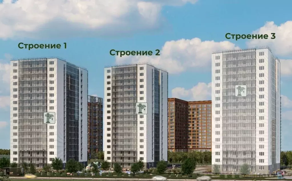 2-к кв. Красноярский край, Красноярск Мясокомбинат мкр, Три слона ... - Фото 1