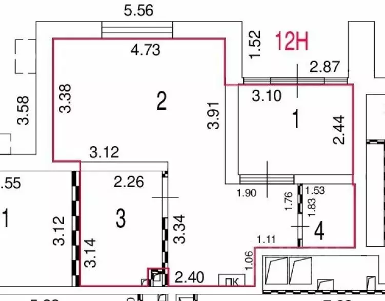Помещение свободного назначения в Москва Базовская ул., 24Б (43 м) - Фото 2