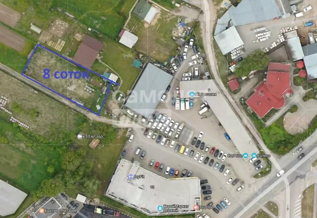 Участок в Калужская область, Калуга д. Ромоданово,  (8.0 сот.) - Фото 1