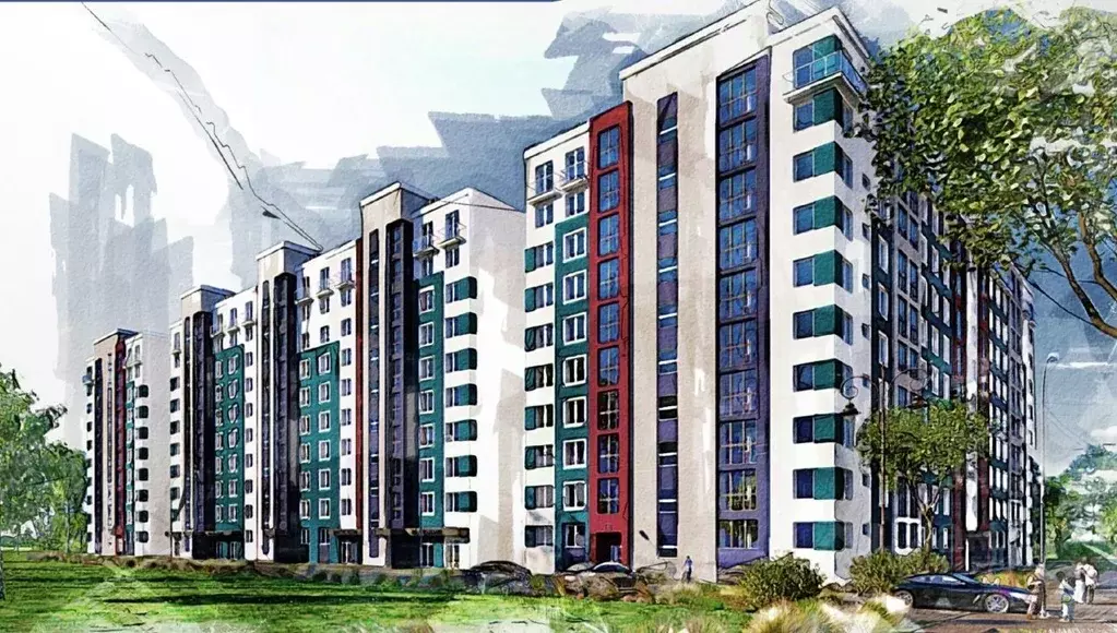 2-к кв. Калининградская область, Калининград Петровский мкр,  (57.45 ... - Фото 1