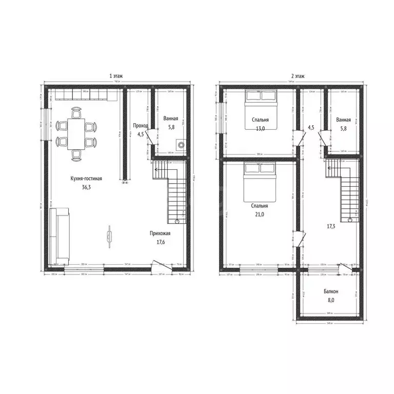 Дом в Махачкала, микрорайон Караман-5 (150 м) - Фото 1