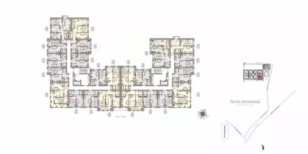 2-к кв. Волгоградская область, Волгоград ул. Землячки, 84/3 (55.57 м) - Фото 1