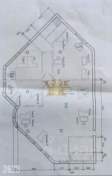 Офис в Крым, Симферополь ул. Аэрофлотская, 12 (282 м) - Фото 2