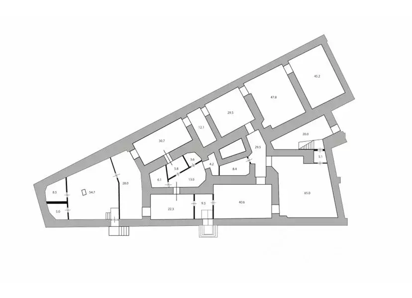 Помещение свободного назначения в Санкт-Петербург наб. Канала ... - Фото 2