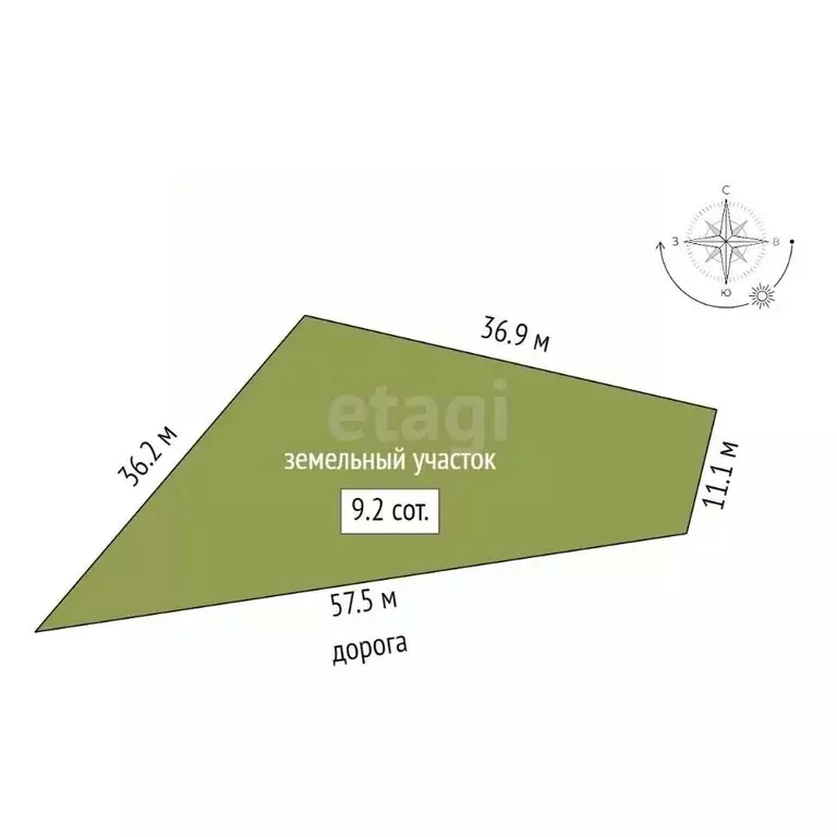 Участок в Саха (Якутия), Якутск Марха мкр,  (9.2 сот.) - Фото 2