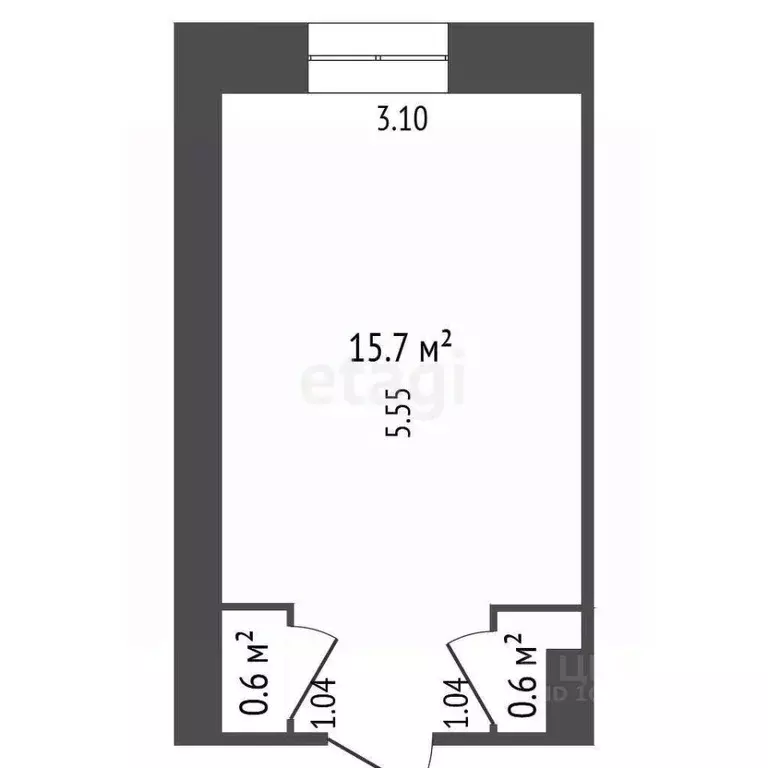 Комната Башкортостан, Стерлитамак ул. Цюрупы, 28 (16.9 м) - Фото 1