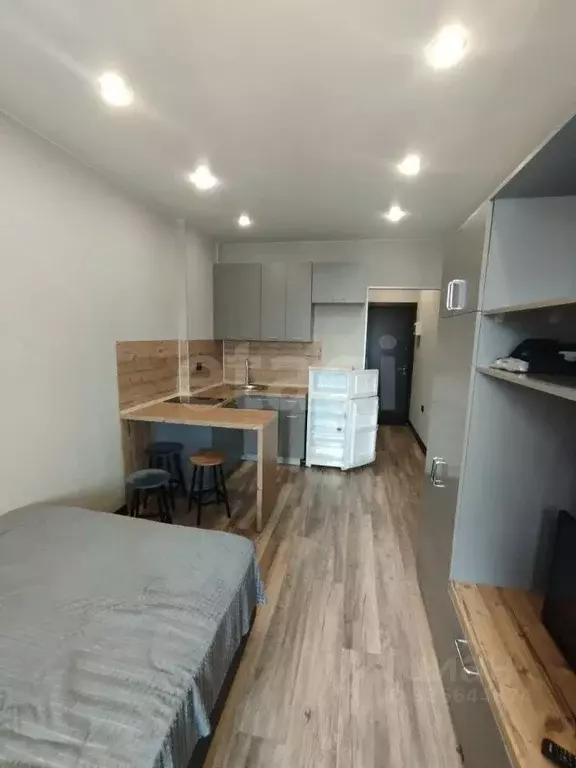 Студия Тюменская область, Тюмень Заречный проезд, 37к1 (22.0 м) - Фото 1