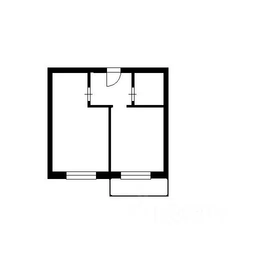 1-к кв. Москва, Москва, Зеленоград просп. Георгиевский, 33к5 (33.3 м) - Фото 2