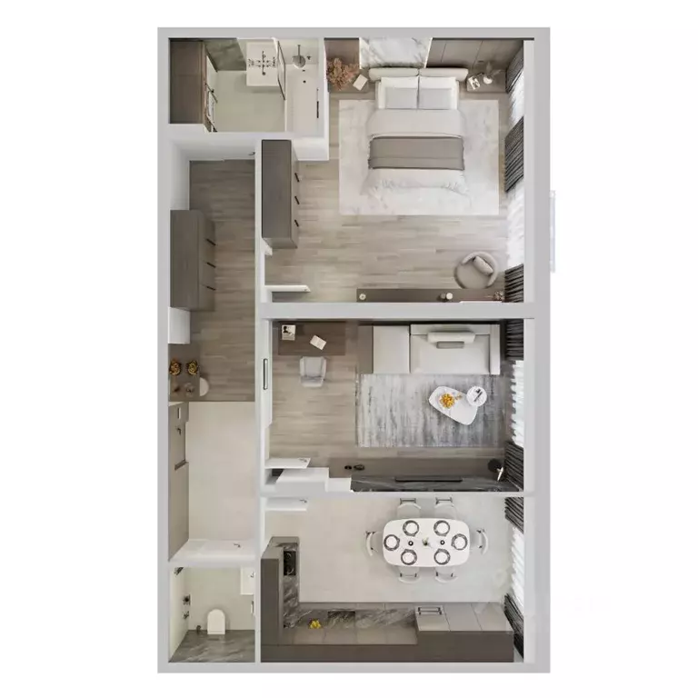 2-к кв. Омская область, Омск ул. 5-я Северная (78.8 м) - Фото 1