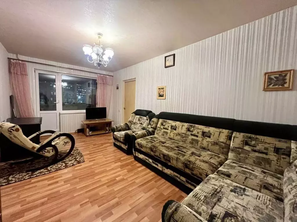 3-к кв. Мурманская область, Мурманск Гвардейская ул., 22 (52.4 м) - Фото 1