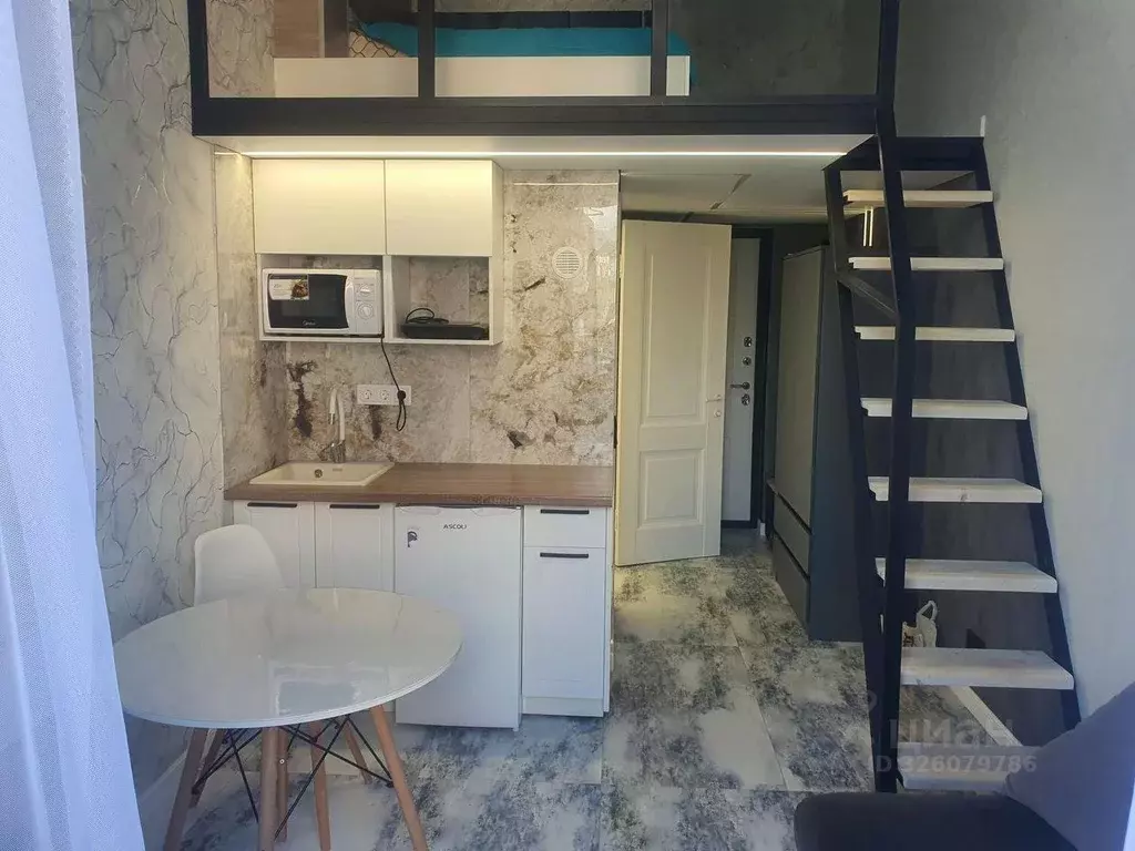 Студия Краснодарский край, Сочи Больничный Городок мкр, пер. ... - Фото 1