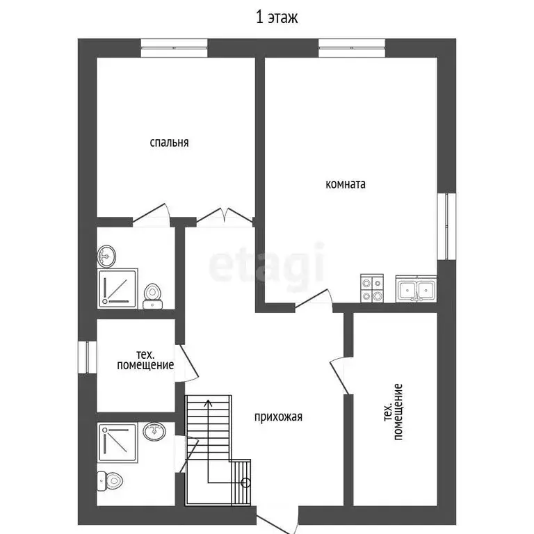 Дом в Челябинская область, Аргаяшский муниципальный округ, деревня ... - Фото 2