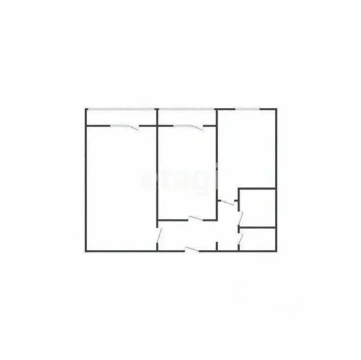3-к кв. Курская область, Курск ул. Энгельса, 115/3 (64.7 м) - Фото 2