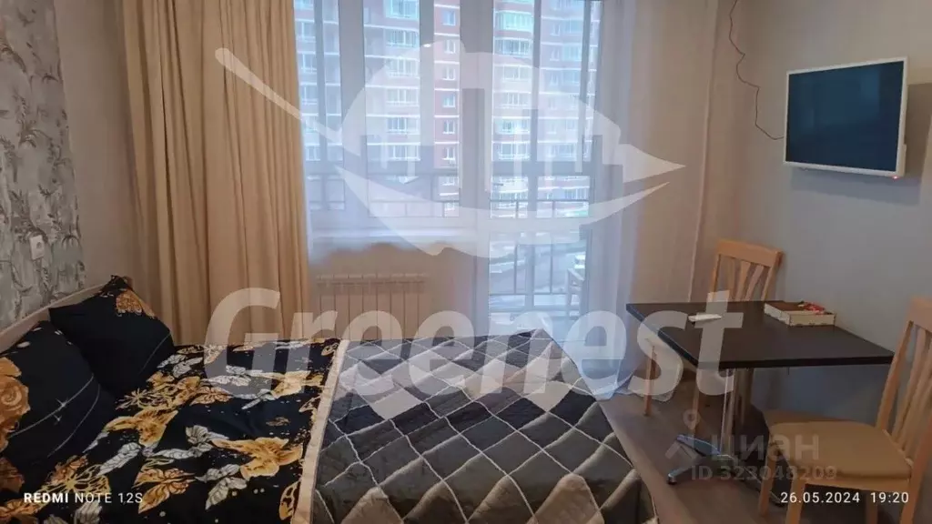 1-к кв. Иркутская область, Иркутск ул. Пискунова, 142/4 (26.0 м) - Фото 0