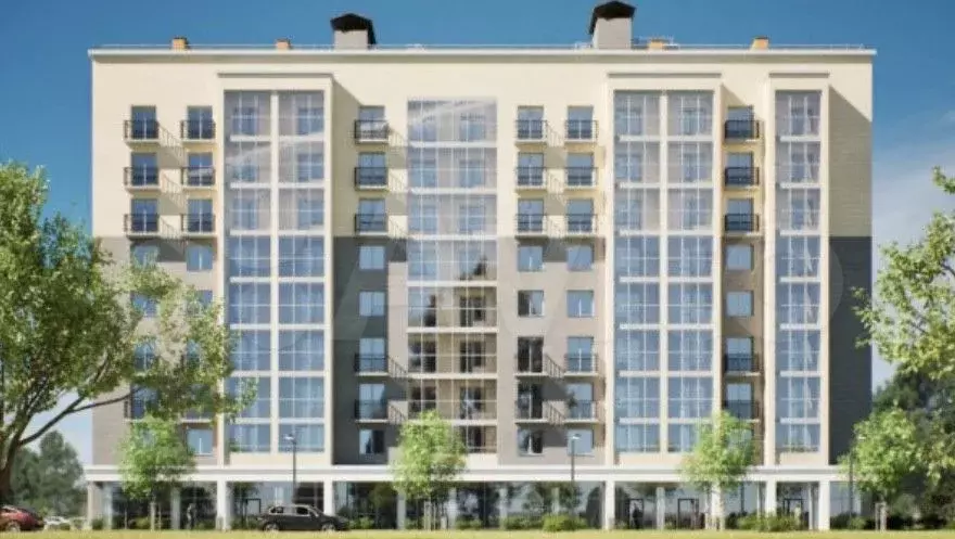 2-к. квартира, 61 м, 4/9 эт. - Фото 1