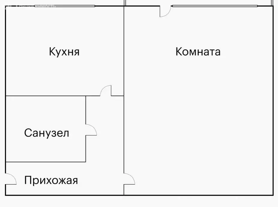 1-комнатная квартира: Саратов, Высокая улица, 9 (29.8 м) - Фото 0
