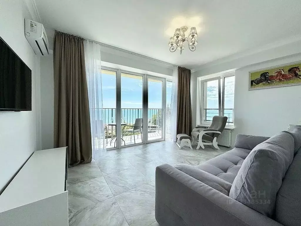 2-к кв. Краснодарский край, Сочи городской округ, Дагомыс пгт ул. ... - Фото 1