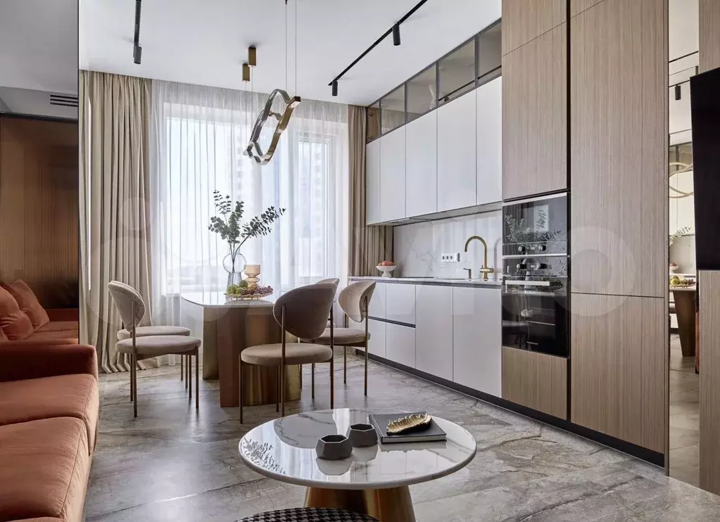 3-к. квартира, 100 м, 21/39 эт. - Фото 1