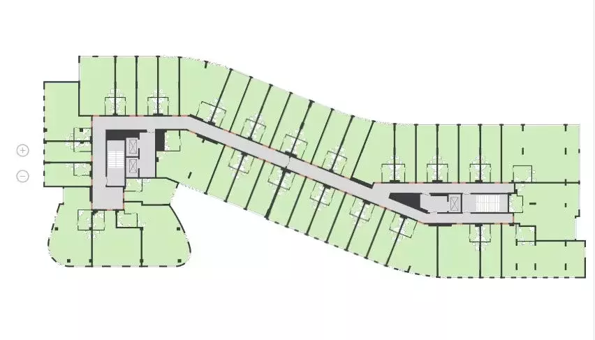 1-к кв. Нижегородская область, Нижний Новгород ул. Родионова (62.2 м) - Фото 1