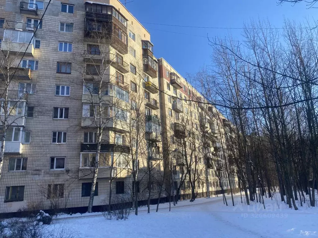 2-к кв. Санкт-Петербург просп. Луначарского, 66К2 (55.0 м) - Фото 1