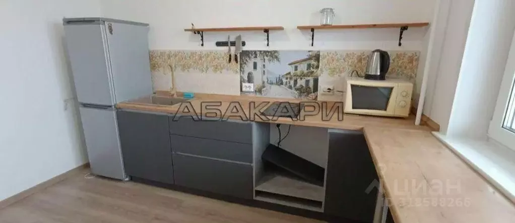 1-к кв. Красноярский край, Красноярск ул. Александра Матросова, 34 ... - Фото 0