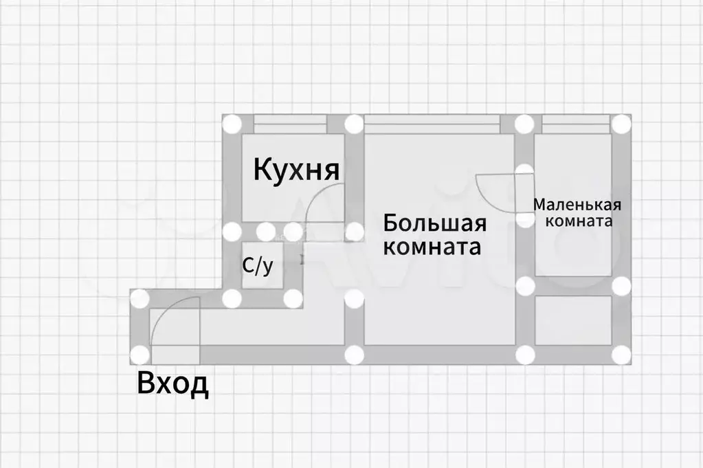 2-к. квартира, 44 м, 3/5 эт. - Фото 0