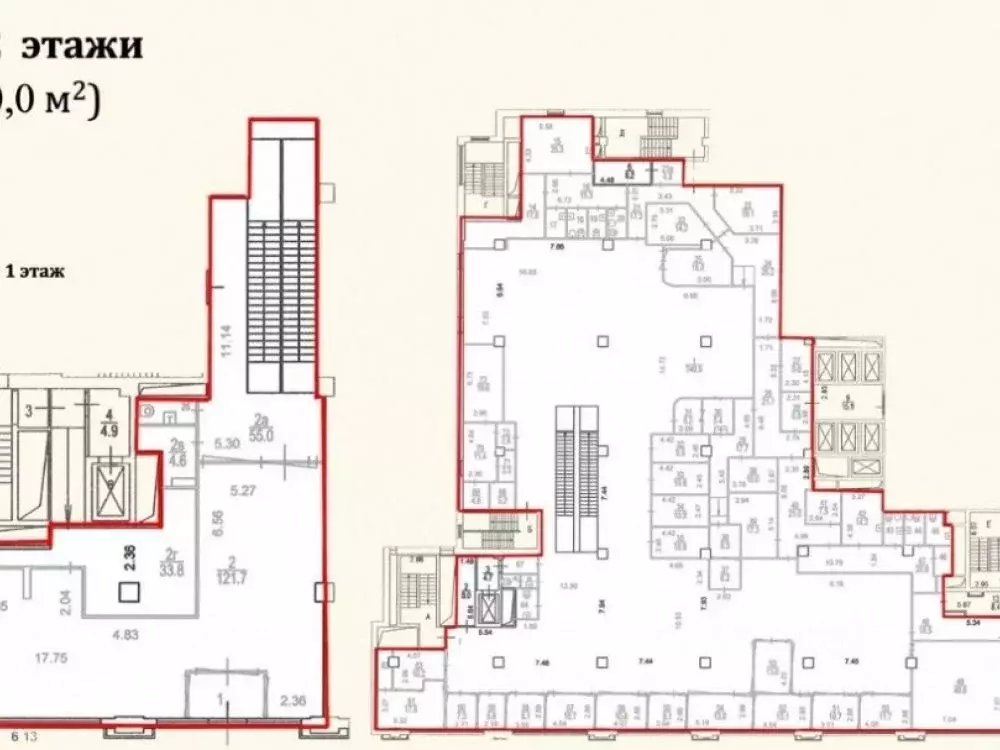 Офис в Москва Тверская ул., 22 (2000 м) - Фото 1