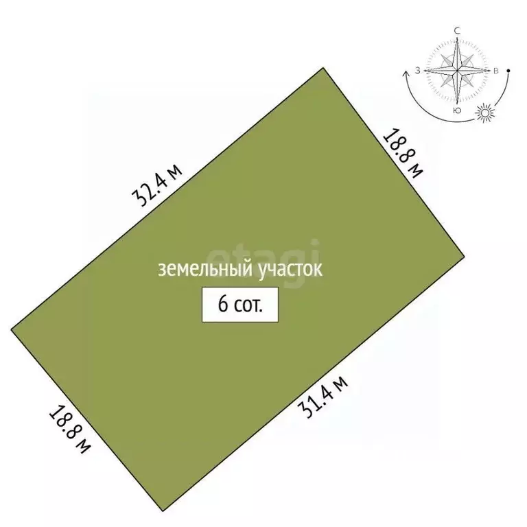 Участок в Ленинградская область, Приозерский район, Сосновское с/пос, ... - Фото 2