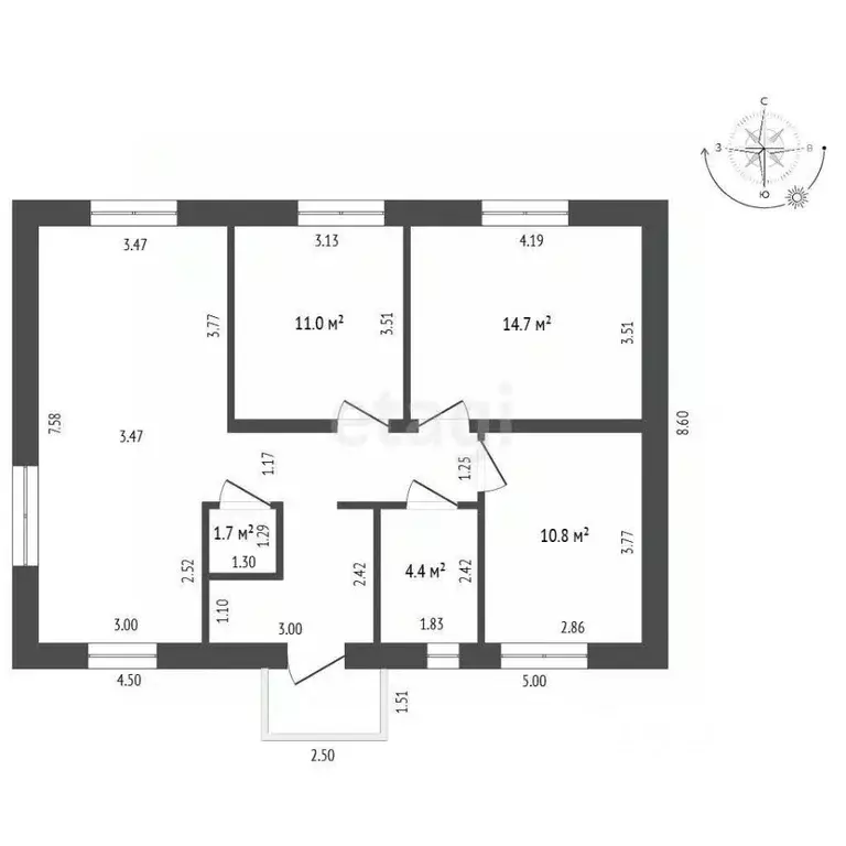 Дом в Калужская область, Калуга городской округ, д. Шопино ул. ... - Фото 1