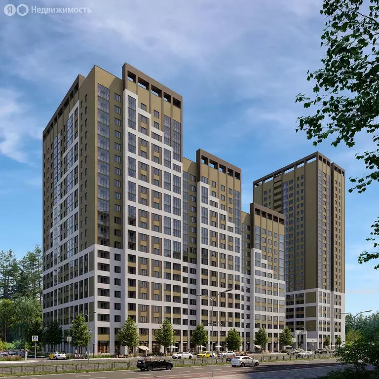 2-комнатная квартира: Екатеринбург, улица Краснолесья, 96 (52 м) - Фото 1