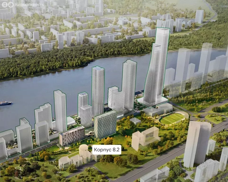 2-комнатная квартира: Москва, ЖК Мангазея на Речном (67 м) - Фото 1