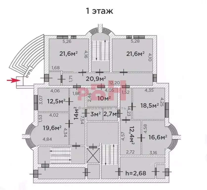 Офис в Тюменская область, Тюмень ул. Московский Тракт, 37к1 (547 м) - Фото 1