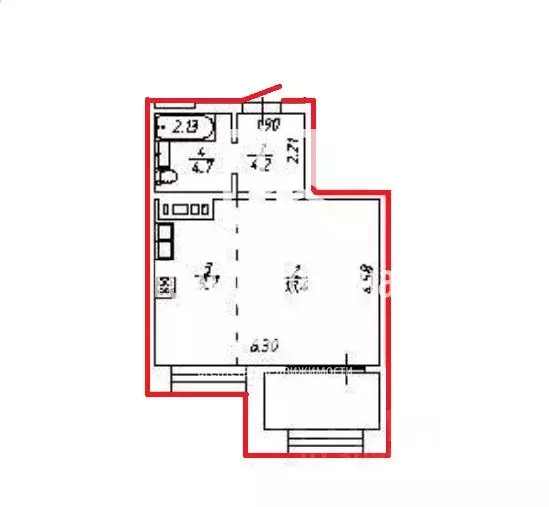 1-к кв. Иркутская область, Иркутск Байкальская ул., 87 (42.0 м) - Фото 1