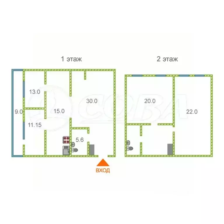 6-к кв. Тюменская область, Тюмень ул. Газодобытчиков, 23 (120.0 м) - Фото 1