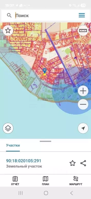 Участок в Крым, Евпатория городской округ, Заозерное пгт ул. Аллея ... - Фото 2