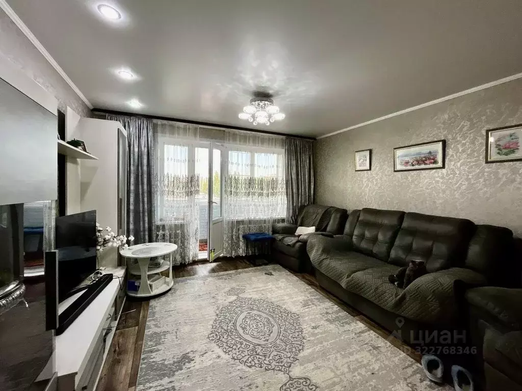 2-к кв. Воронежская область, Борисоглебск Матросовская ул. (49.1 м) - Фото 1