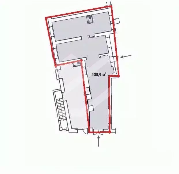 Помещение свободного назначения в Москва ул. Земляной Вал, 23С1 (139 ... - Фото 2