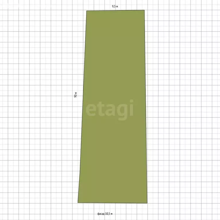 Участок в посёлок Краснооктябрьский, Советская улица (9.48 м) - Фото 1