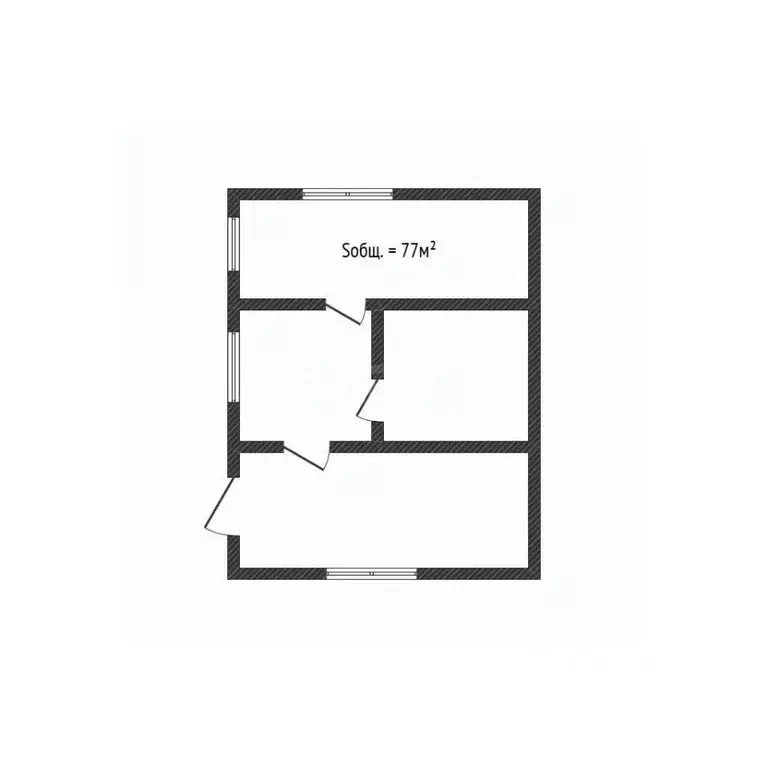 Дом в Брянская область, Новозыбковский городской округ, с. Старые ... - Фото 1