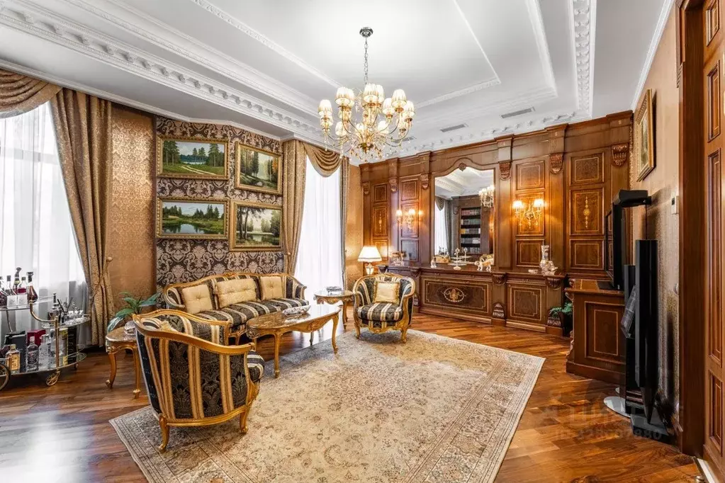 3-к кв. Москва ул. Знаменка, 13С1 (138.0 м) - Фото 1