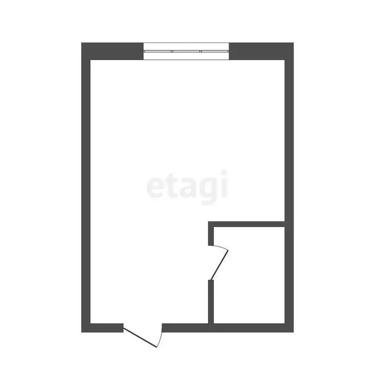 Квартира-студия: Иркутск, Карпинская улица, 41Б (35.5 м) - Фото 1